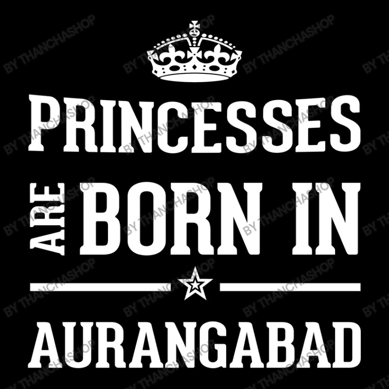 Princesses Are Born In Aurangabad Cool Gift Fleece Short by thanchashop | Artistshot