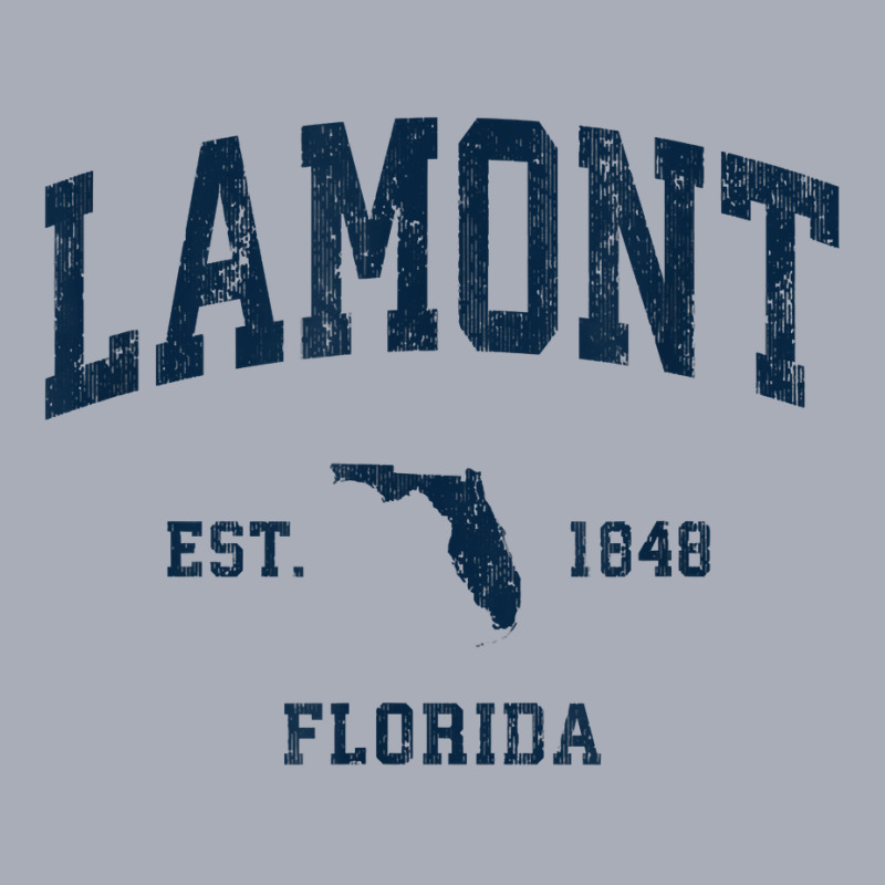 Lamont Florida Fl Vintage Athletic Navy Sports Design T Shirt Tank Dress by sowleomballoucgp | Artistshot