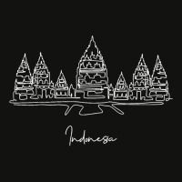 Prambanan Hindu Temple Yogyakarta, Indonesia, T Shirt Scorecard Crop Tee | Artistshot