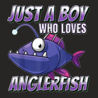 Just A Boy Who Loves Anglerfish Angler Fish Fishing Ladies Fitted T-shirt | Artistshot