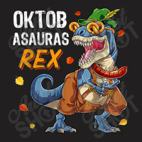 Oktoberfest T-rex Dinosaur Lederhosen Bavarian Costume Kids Characters T-shirt | Artistshot