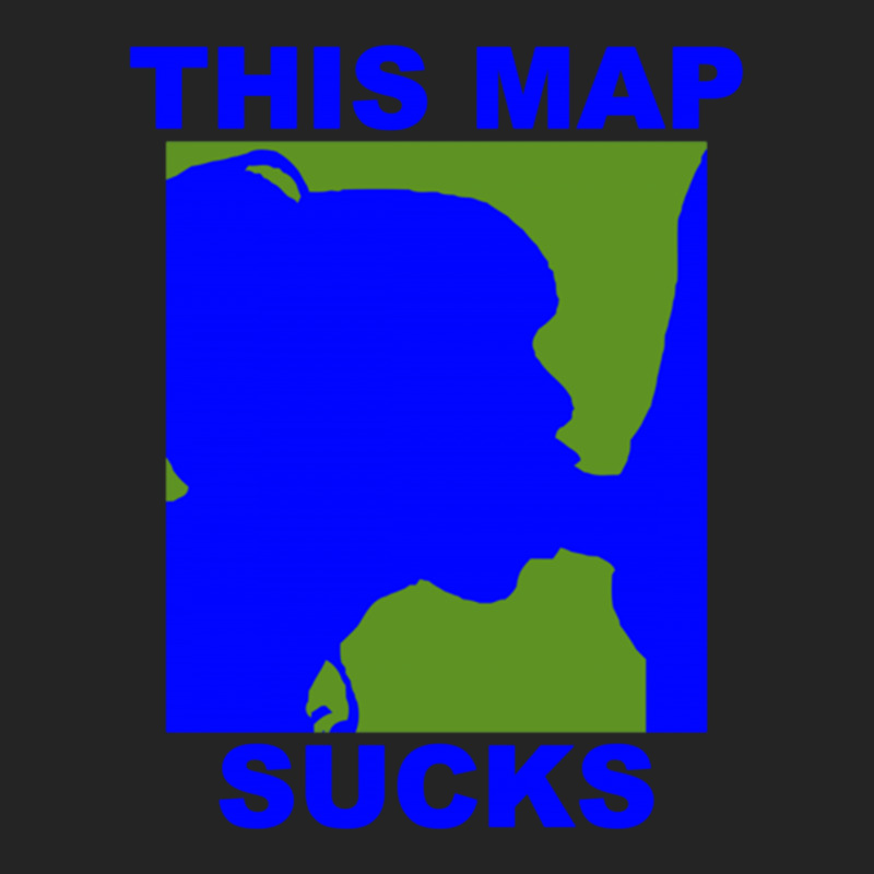 This Map Sucks 3/4 Sleeve Shirt | Artistshot