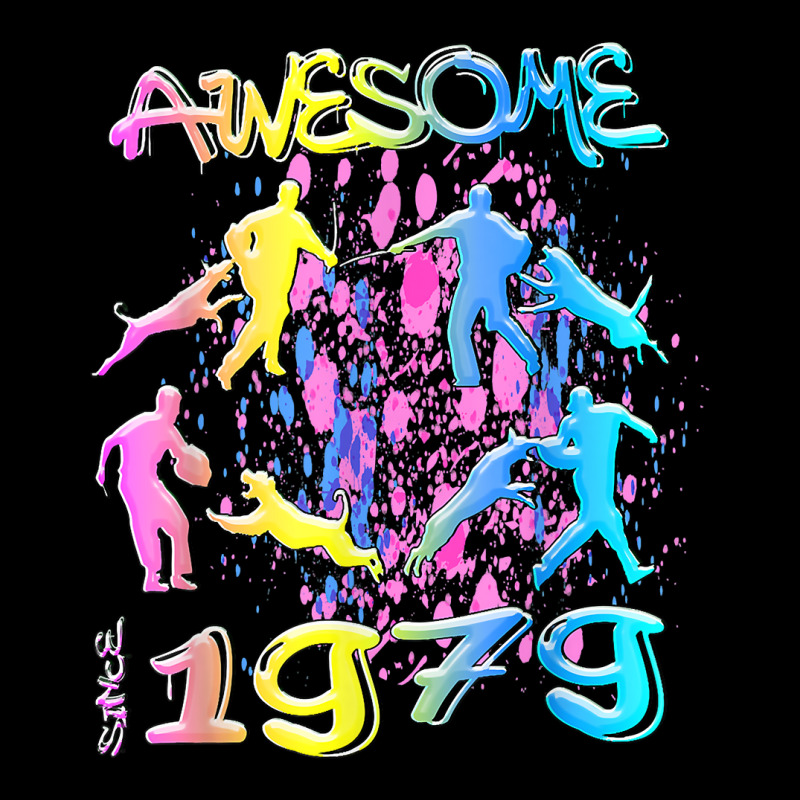 Awesome Since 1979. Agility Dog Training Graffiti Design T Shirt Baby Tee by sowleomballoucgp | Artistshot