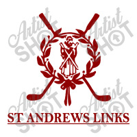 St Andrews Links Women's V-neck T-shirt | Artistshot