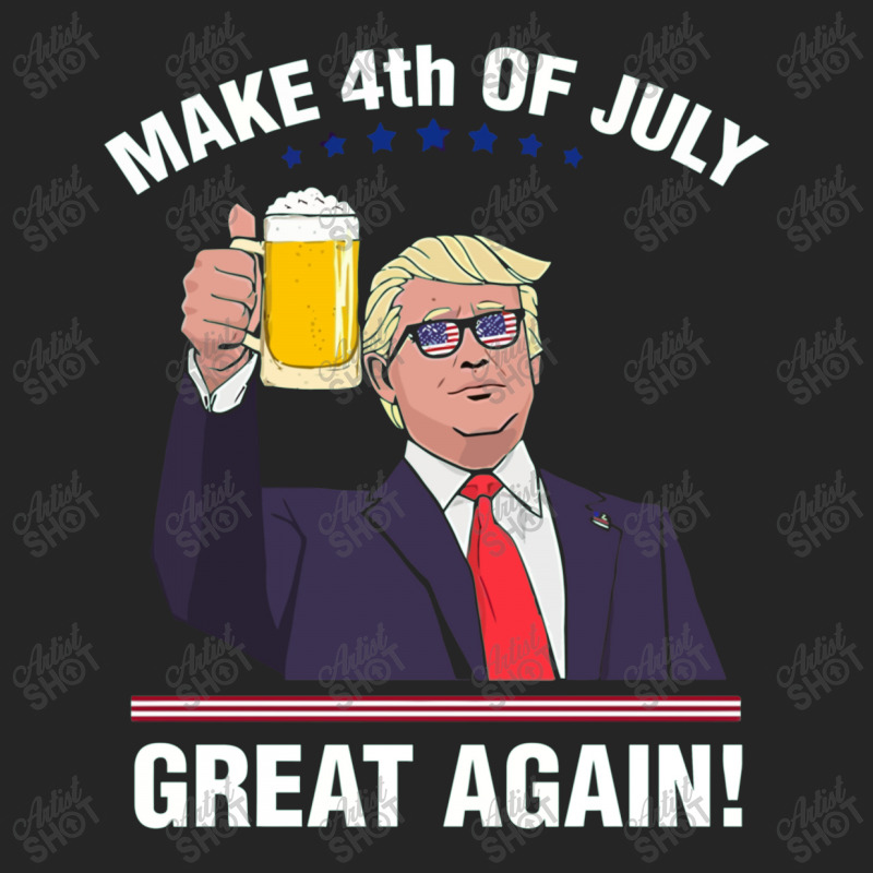 Trump Make 4th Of July Great Again Unisex Hoodie | Artistshot