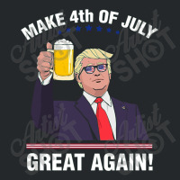 Trump Make 4th Of July Great Again Crewneck Sweatshirt | Artistshot