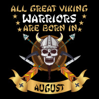 Viking Warriors Are Born In August Youth Sweatshirt | Artistshot