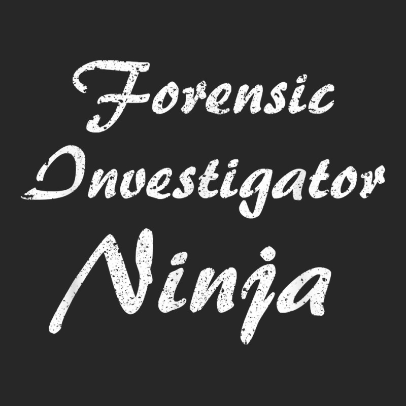 Forensic Investigator Tshirt Job Occupation Funny Work Title T Shirt Men's T-shirt Pajama Set by sowleomballoucgp | Artistshot