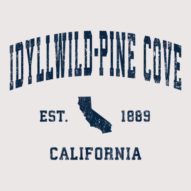 Idyllwild Pine Cove California Ca Vintage Athletic Navy Spor T Shirt Pocket T-Shirt by pickengtwrentv | Artistshot