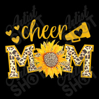 Womens Cheer Mom Megaphone Cute Sunflower Leopard Cheetah Gift For Men Adjustable Cap | Artistshot