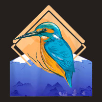 King Fisher Set Over Mountain In Spring Tank Top | Artistshot