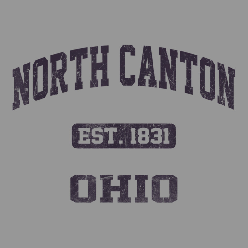 North Canton Ohio Oh Vintage State Athletic Style T Shirt Women's V-neck T-shirt | Artistshot