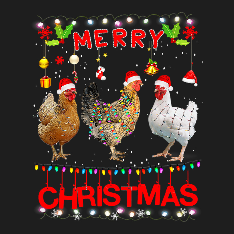 Chicken Design Merry Christmas Chicken For Kids Costume Cute 32 Hen Ch Classic T-shirt | Artistshot