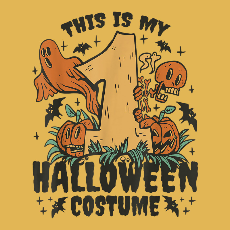 This Is My First Halloween Costume T Shirt Vintage Hoodie And Short Set | Artistshot