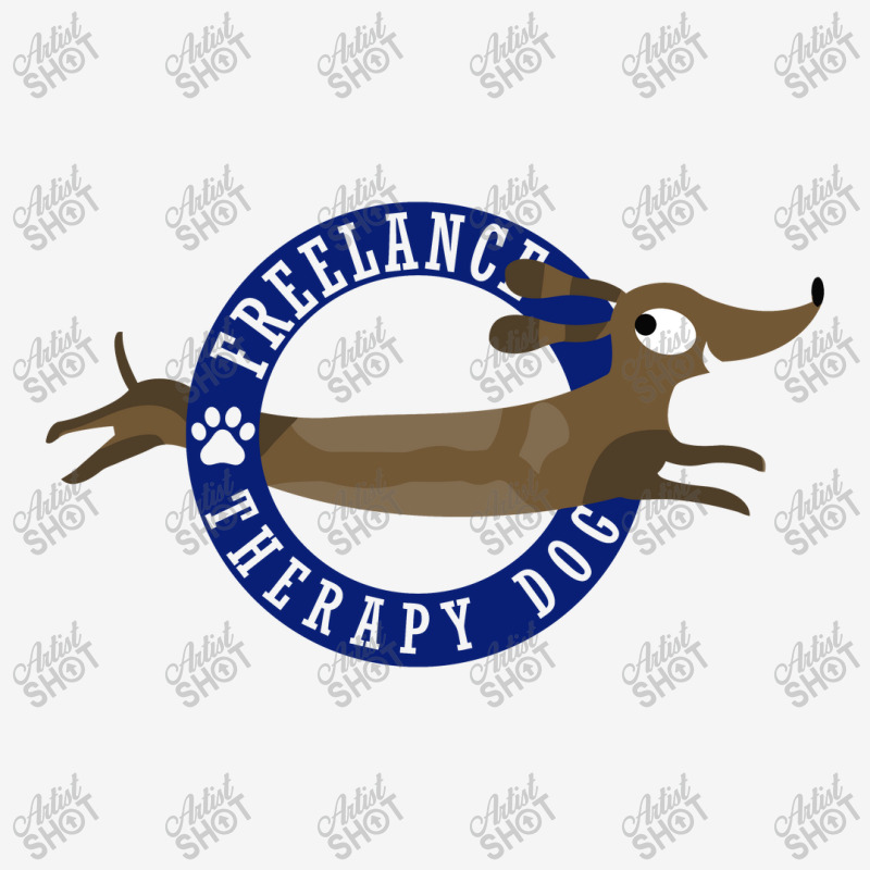 Freelance Therapy Dog, Dog Lover Classic T-shirt by hydrant-podcast | Artistshot