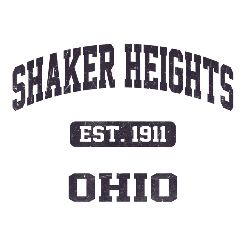 Shaker Heights Ohio Oh Vintage State Athletic Style T Shirt V-Neck Tee by pickengtwrentv | Artistshot