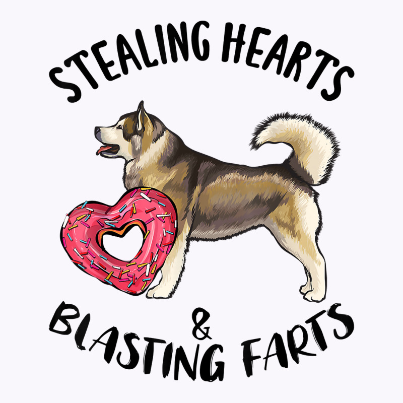 Stealing Hearts Blasting Farts Alaskan Malamute Valentines T Shirt Tank Top | Artistshot