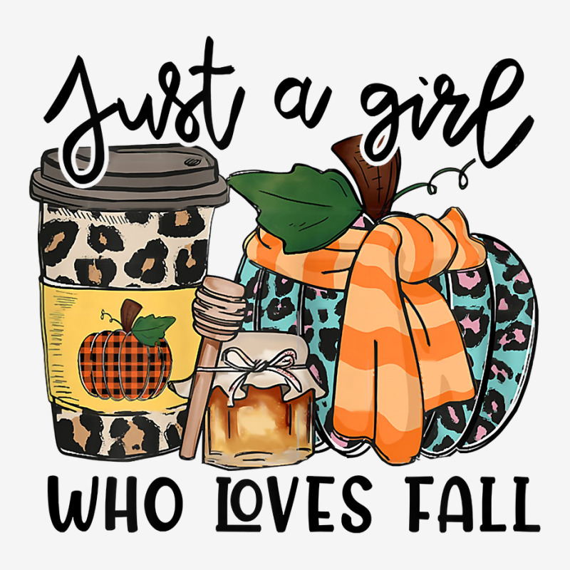 Womens Just A Girl Loves Fall, Fall Season Tops, Leopard Pumpkin T Shi Baby Bibs by sowleomballoucgp | Artistshot