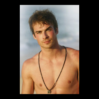 Ian Damon Shirtless Salvatore V-neck Tee | Artistshot