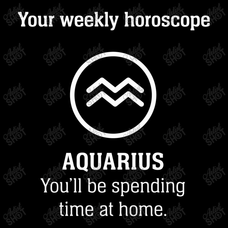 Your Weekly Horoscope Aquarius Self Isolation Youth Sweatshirt by mauramadhan | Artistshot