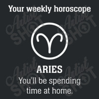 Your Weekly Horoscope Aries Self Isolation Crewneck Sweatshirt | Artistshot