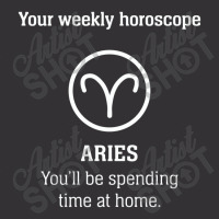 Your Weekly Horoscope Aries Self Isolation Vintage Hoodie And Short Set | Artistshot