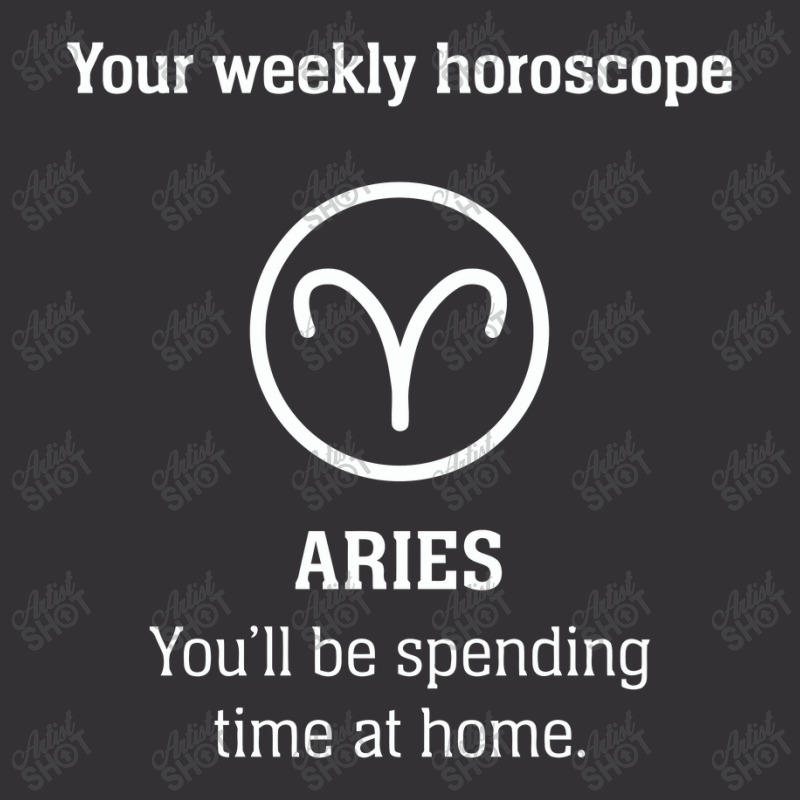 Your Weekly Horoscope Aries Self Isolation Vintage Hoodie And Short Set by mauramadhan | Artistshot