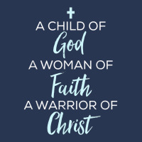 A Child Of God A Woman Of Faith A Warrior Of Christ Shirt Men Denim Jacket | Artistshot