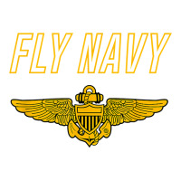 Fly Navy Shirt Classic Naval Officer Pilot Wings Tee Unisex Hoodie | Artistshot