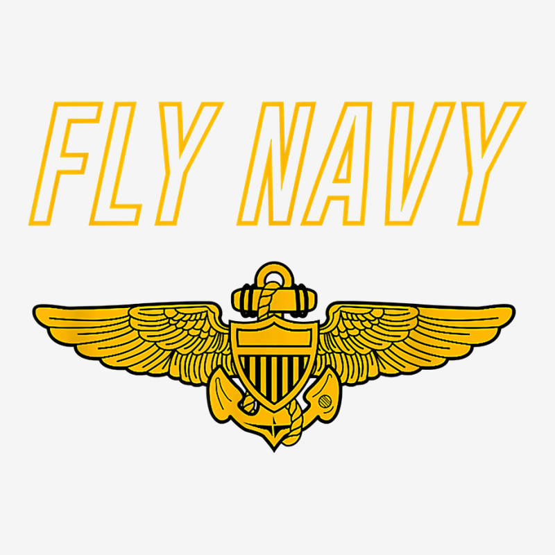 Fly Navy Shirt Classic Naval Officer Pilot Wings Tee Classic T-shirt by nevinsledowtinwq | Artistshot