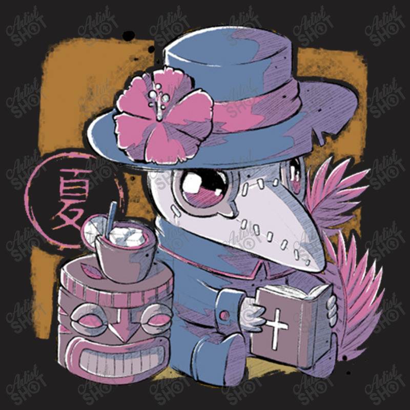 Summer Plague Doctor T-Shirt by pusyaque-podcast | Artistshot