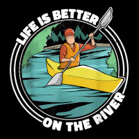 Life Is Better On The River Kayak Canoe Clothing Women Men's Long Sleeve Pajama Set | Artistshot