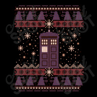 Tardis In The Space Ugly Sweater Christmas Lightweight Hoodie | Artistshot