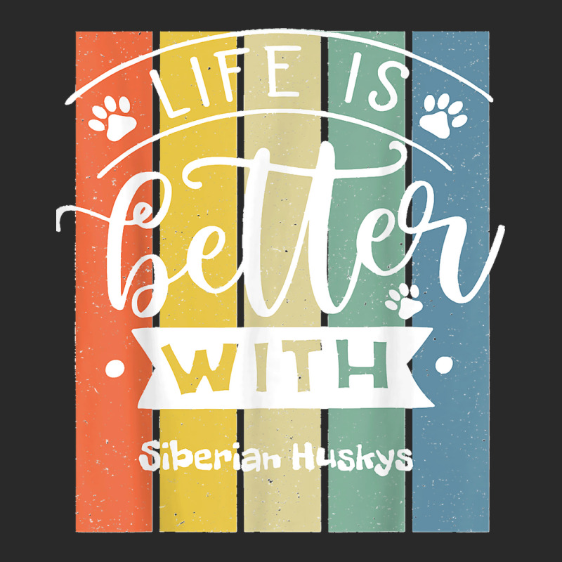 Life Is Better With A Siberian Husky Printed hat by LeonelSalas | Artistshot