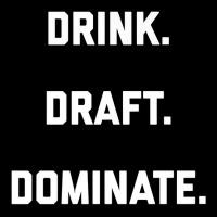 Drink Draft Dominate Fantasy Football 2022 Draft Design Premium T Shir V-neck Tee | Artistshot