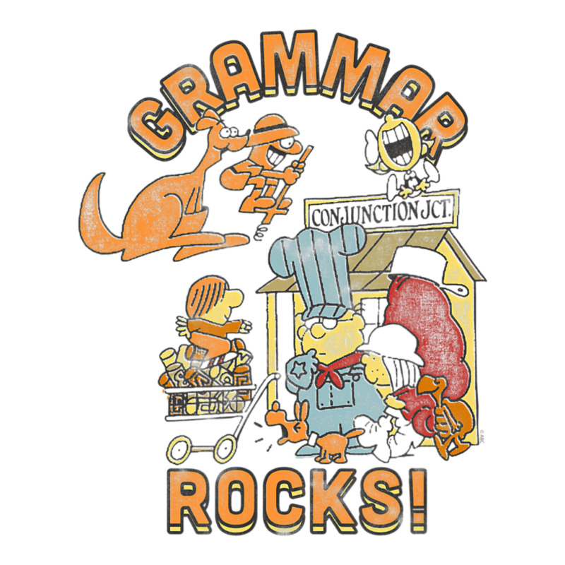 Schoolhouse Rock Grammar Rocks Maternity Scoop Neck T-shirt by jawlejocma2 | Artistshot