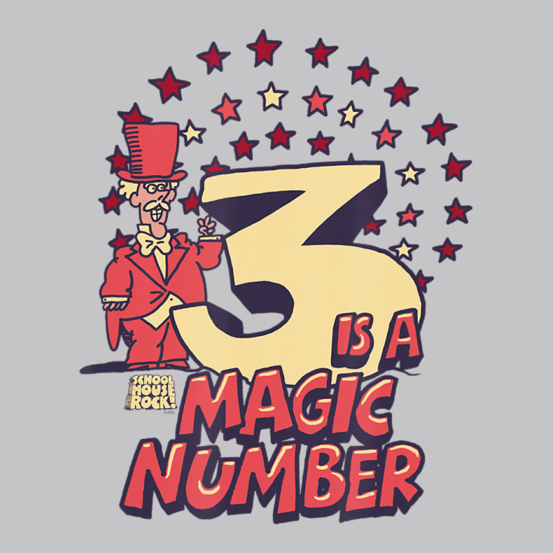 Schoolhouse Rock Three Is The Magic Number Baby Bodysuit By Jawlejocma2 ... image.