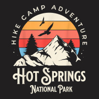 Hot Springs Arkansas Nature Hike Mountains Outdoors Retro T Shirt T-shirt | Artistshot