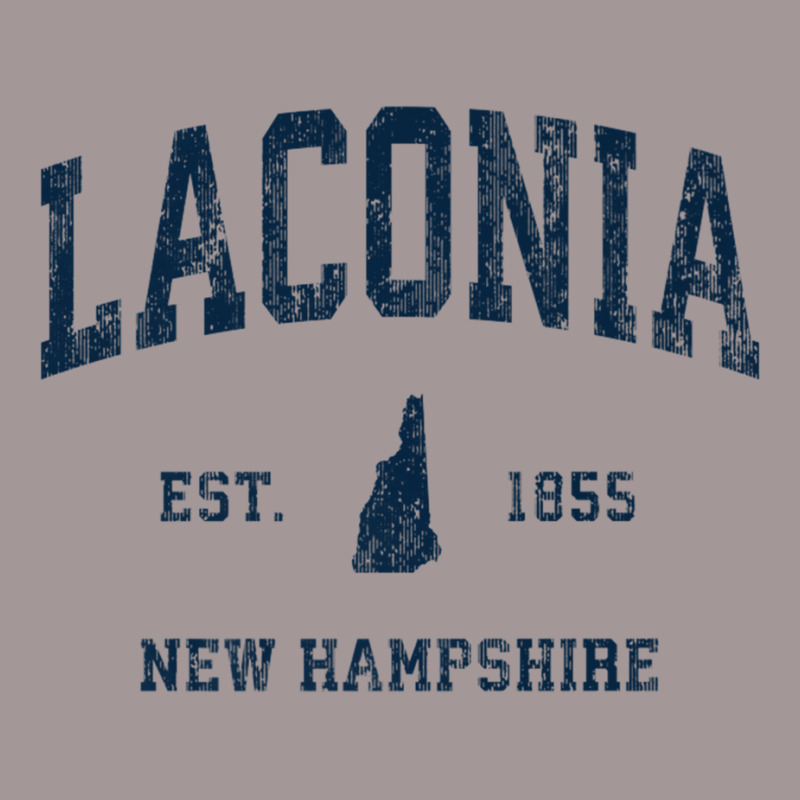 Laconia New Hampshire Nh Vintage Athletic Navy Sports Design Premium T Vintage Hoodie | Artistshot