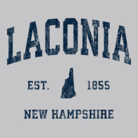 Laconia New Hampshire Nh Vintage Athletic Navy Sports Design Premium T Baby Bodysuit | Artistshot