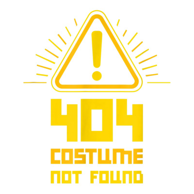 404 Error Costume Not Found Computer Glitch T Shirt Youth Tee Designed By Afa Designs