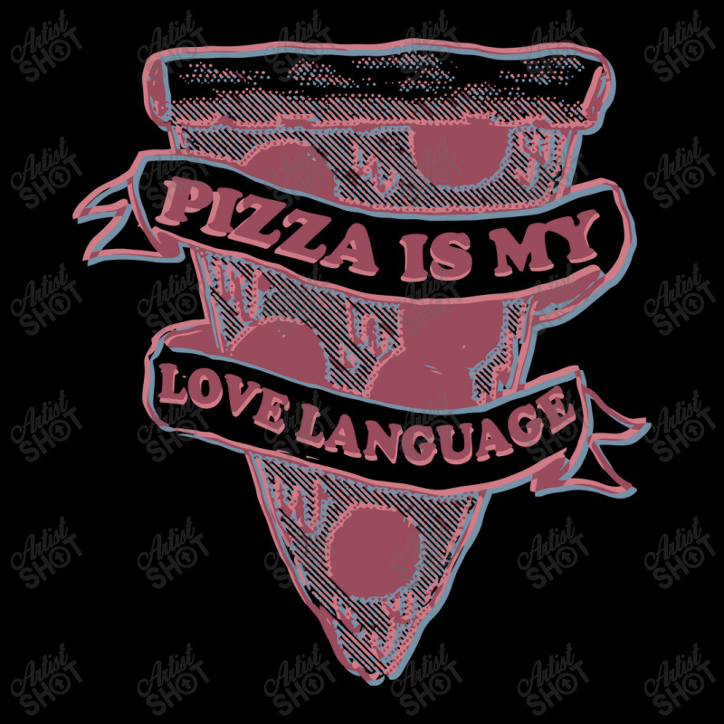 Pizza Is My Love Language, Pizza Cropped Sweater by hydrant-podcast | Artistshot