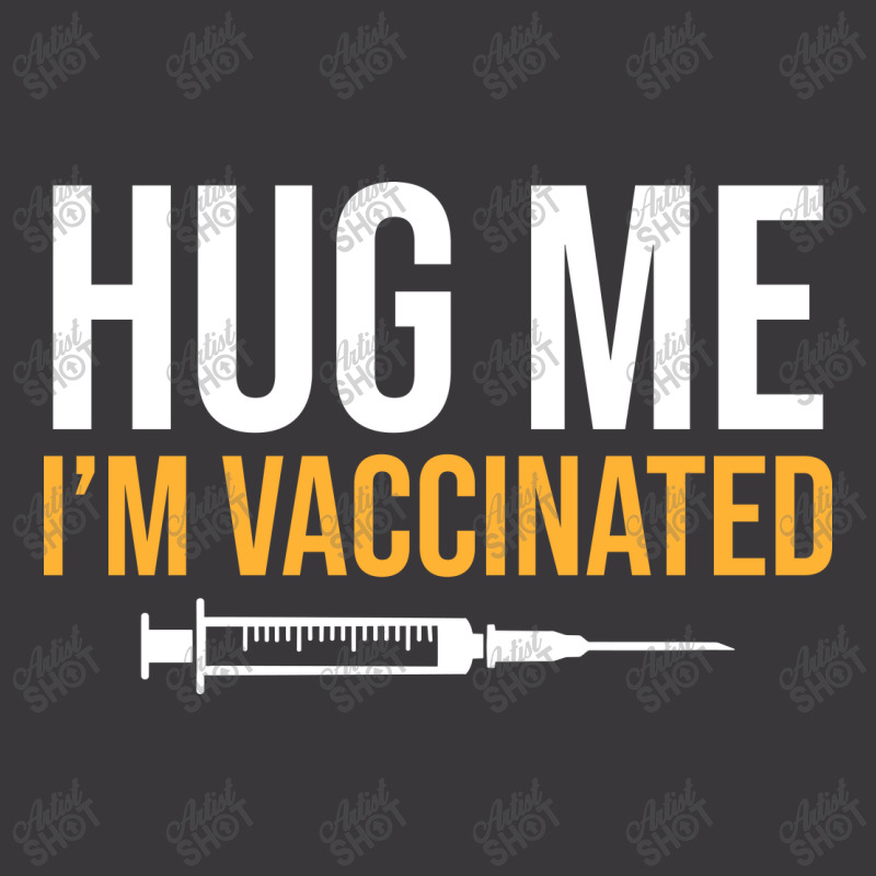 Hug Me Im Vaccinated Ladies Curvy T-Shirt by Zero_art | Artistshot