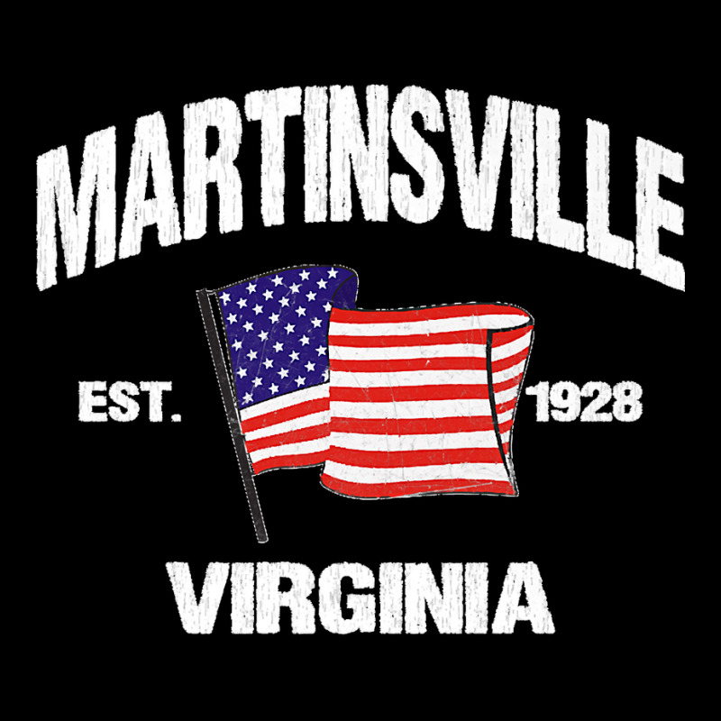 Martinsville Virginia Va Usa Stars & Stripes Vintage Style Premium Adjustable Cap | Artistshot