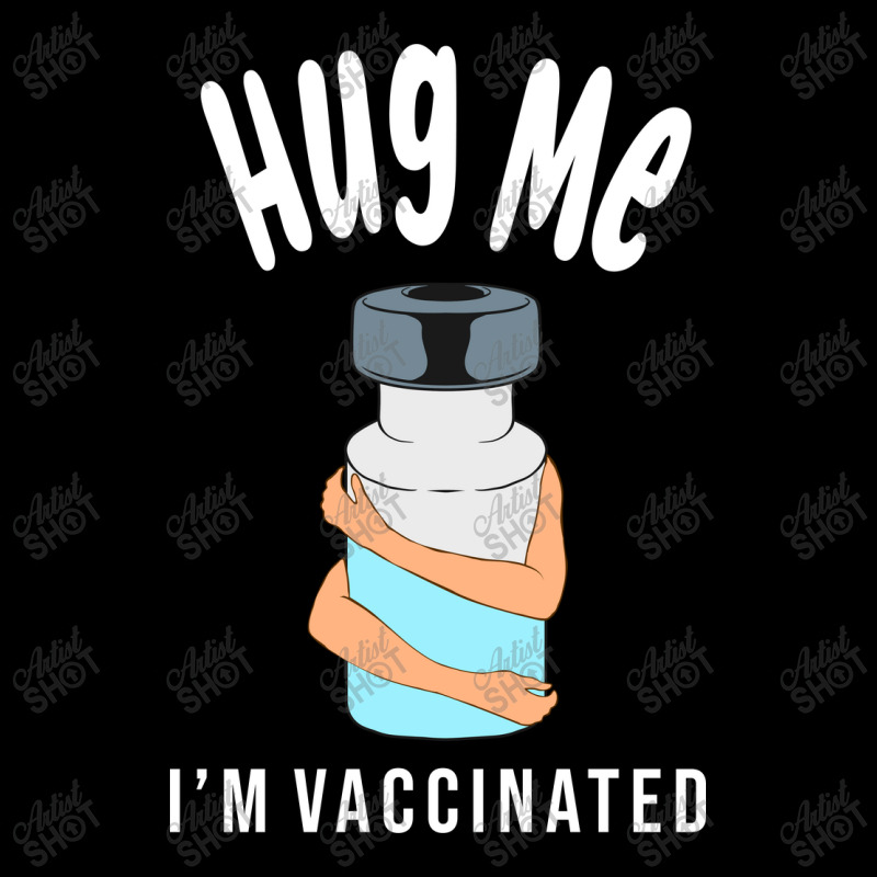 Hug Me Im Vaccinated Youth Hoodie by Zero_art | Artistshot