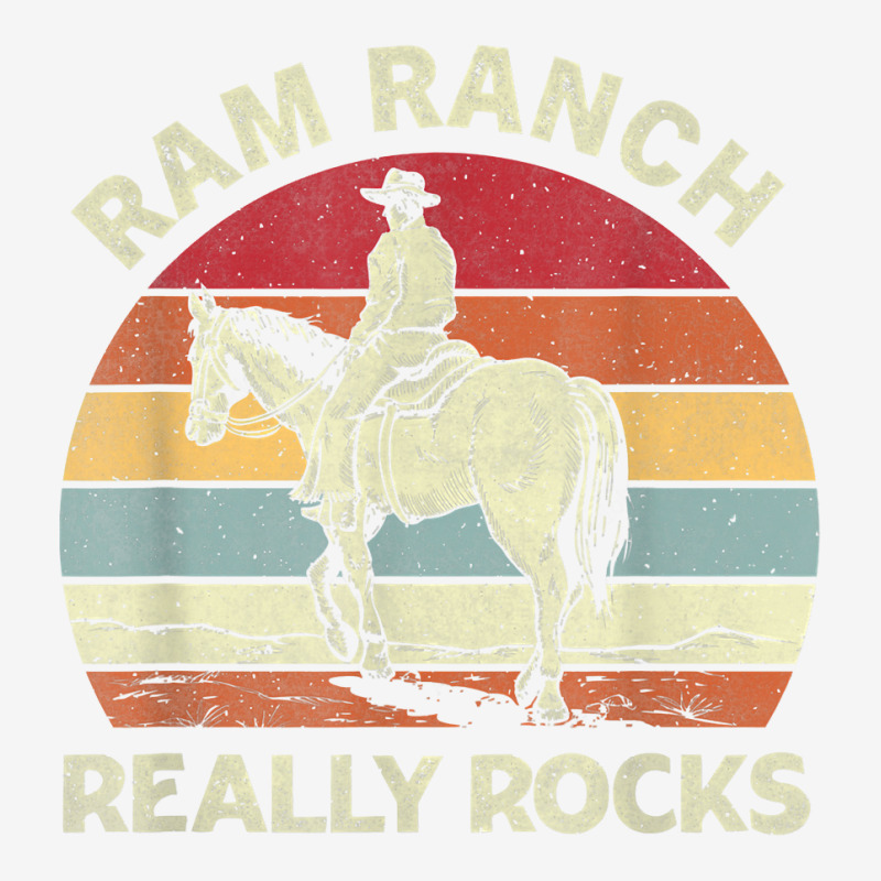 Ram Ranch Really Rock Vintage Western Rodeo Cowboy Horseback T Shirt Camper Cup | Artistshot