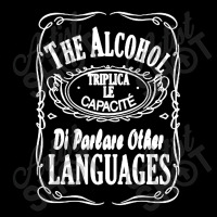 The Alcohol Triplica Le Capacite Di Parlare Other Languages, Beer V-neck Tee | Artistshot