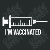 Im Vaccinated, Vaccinated, Vaccine, Quarantine Women's Triblend Scoop T-shirt | Artistshot