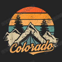 Colorado Retro Vintage Mountains Nature Hiking 3/4 Sleeve Shirt | Artistshot