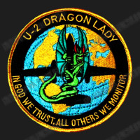 U-2 Dragon Lady Patch Classic T-shirt | Artistshot